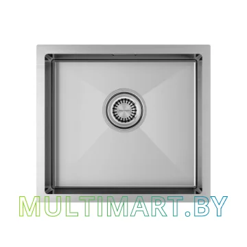 Кухонная мойка Paulmark Aller 44 UNI PM904444-BS (брашированная сталь)